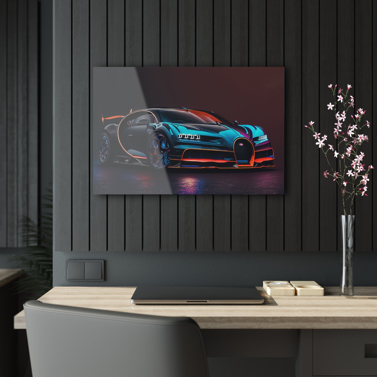 Acrylic Prints Bugatti Chiron Super 1