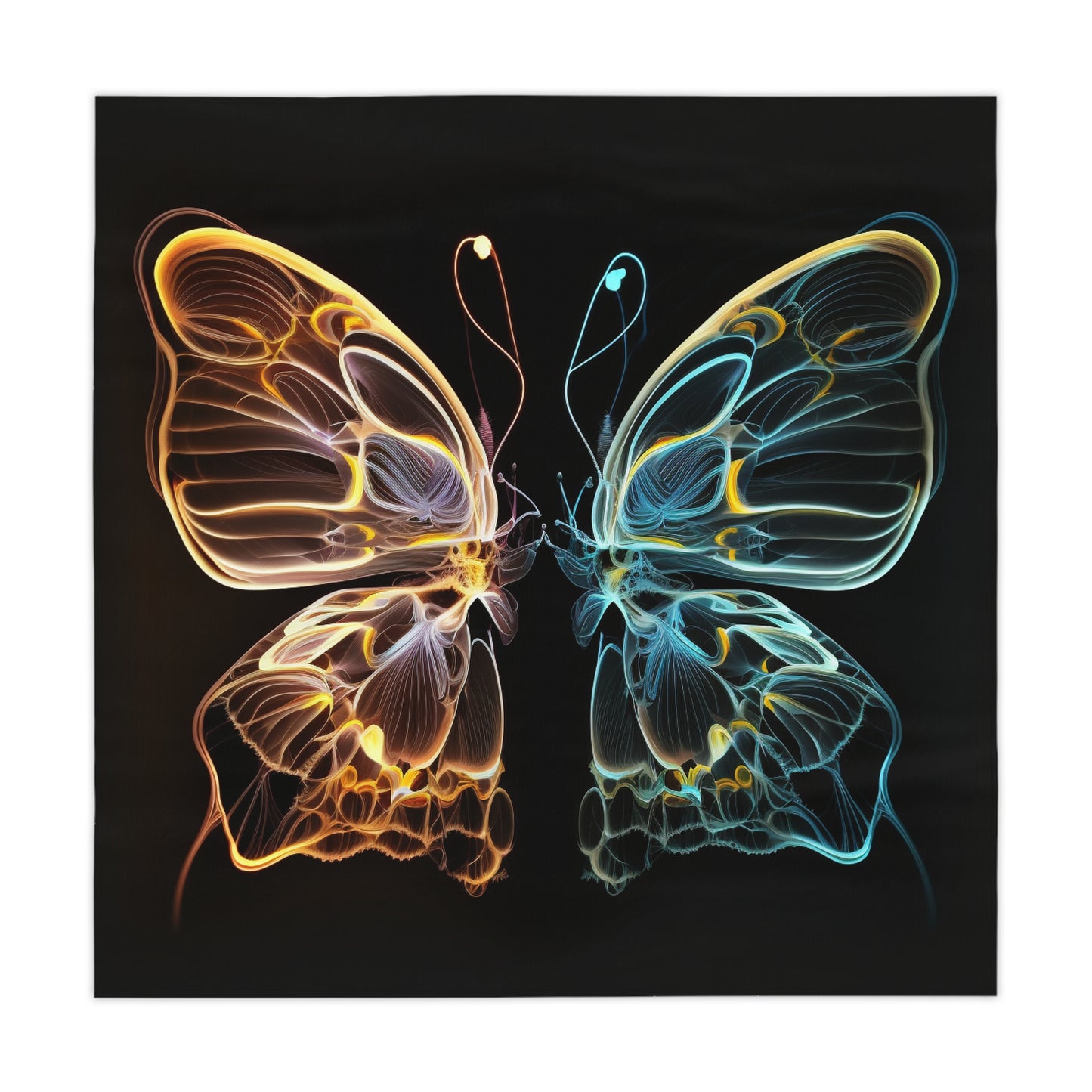 Tablecloth Neon Glo Butterfly 3