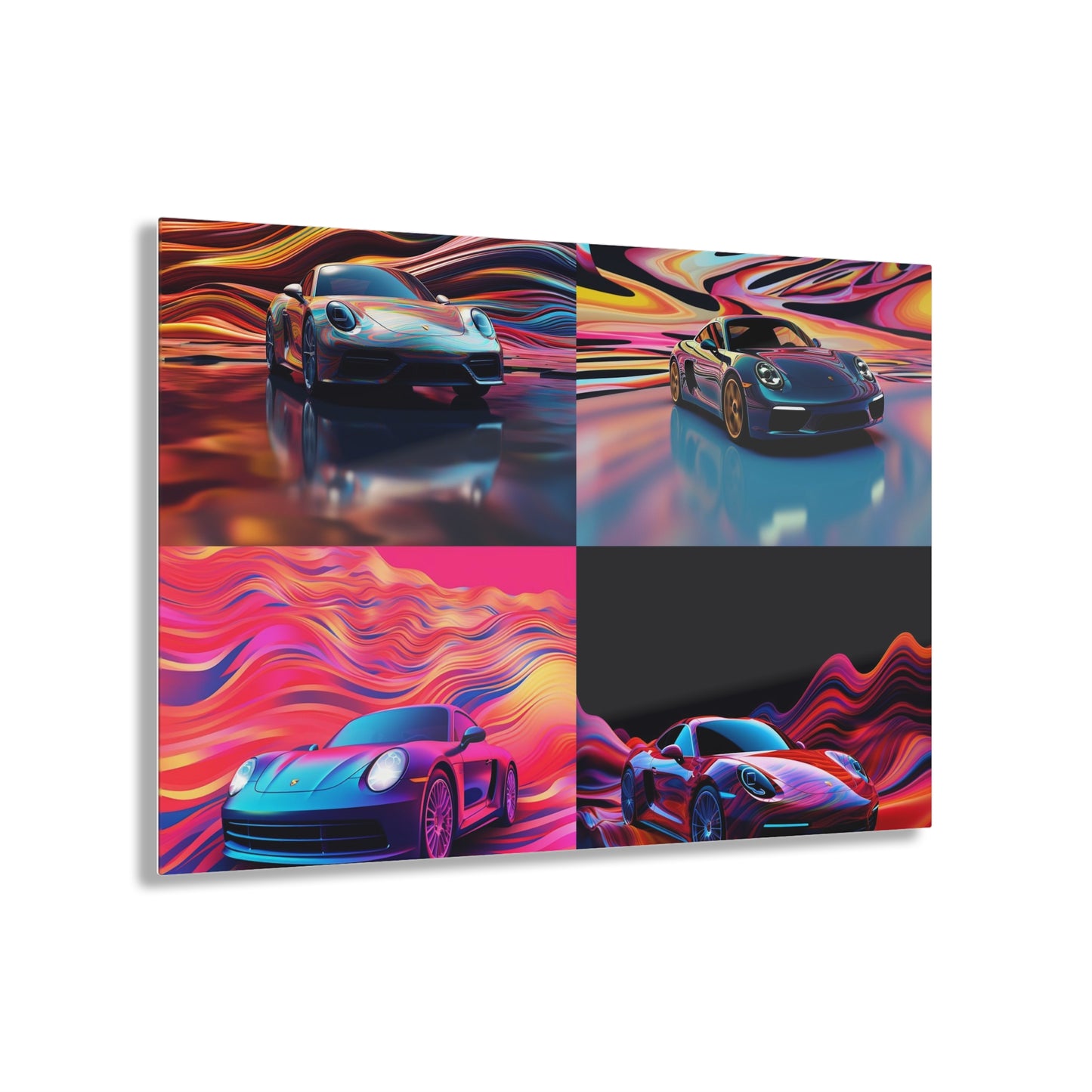 Acrylic Prints Porsche Water Fusion 5