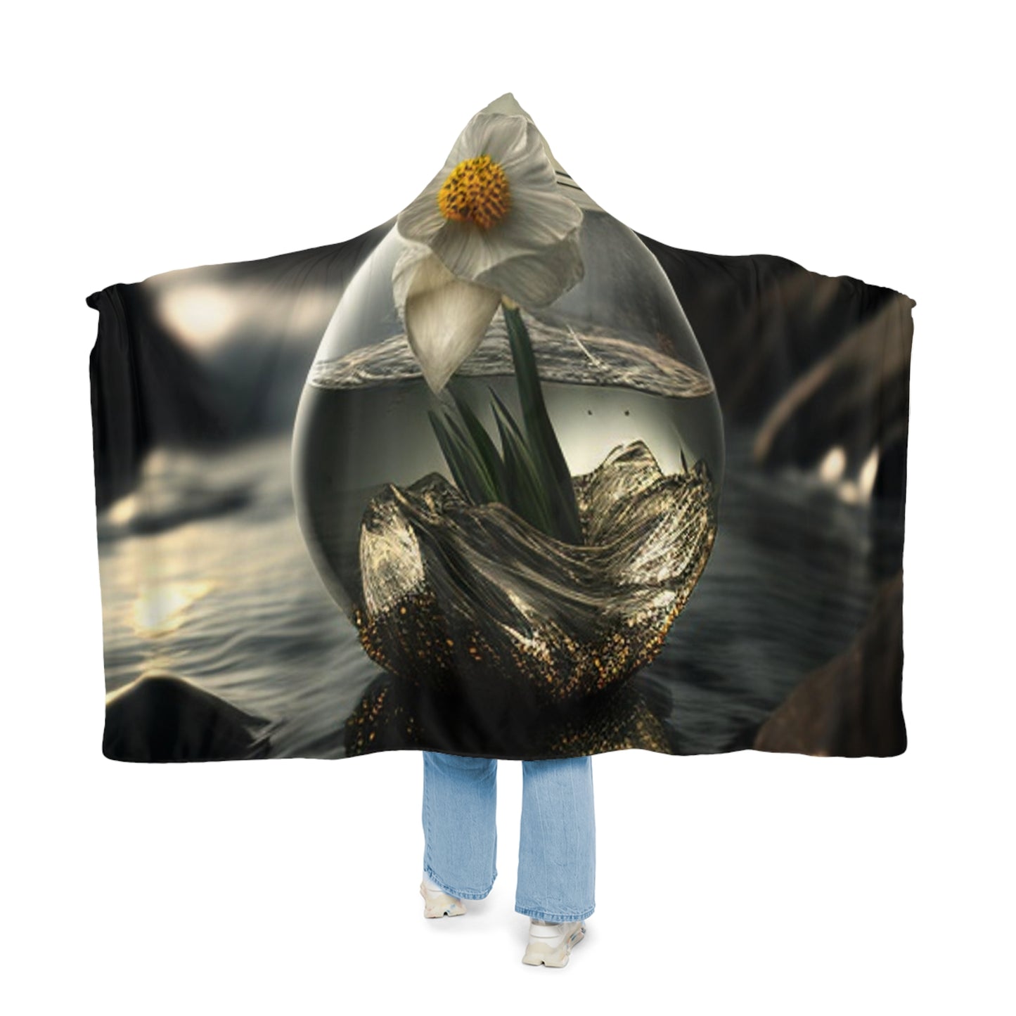 Snuggle Hooded Blanket Daffodil 1