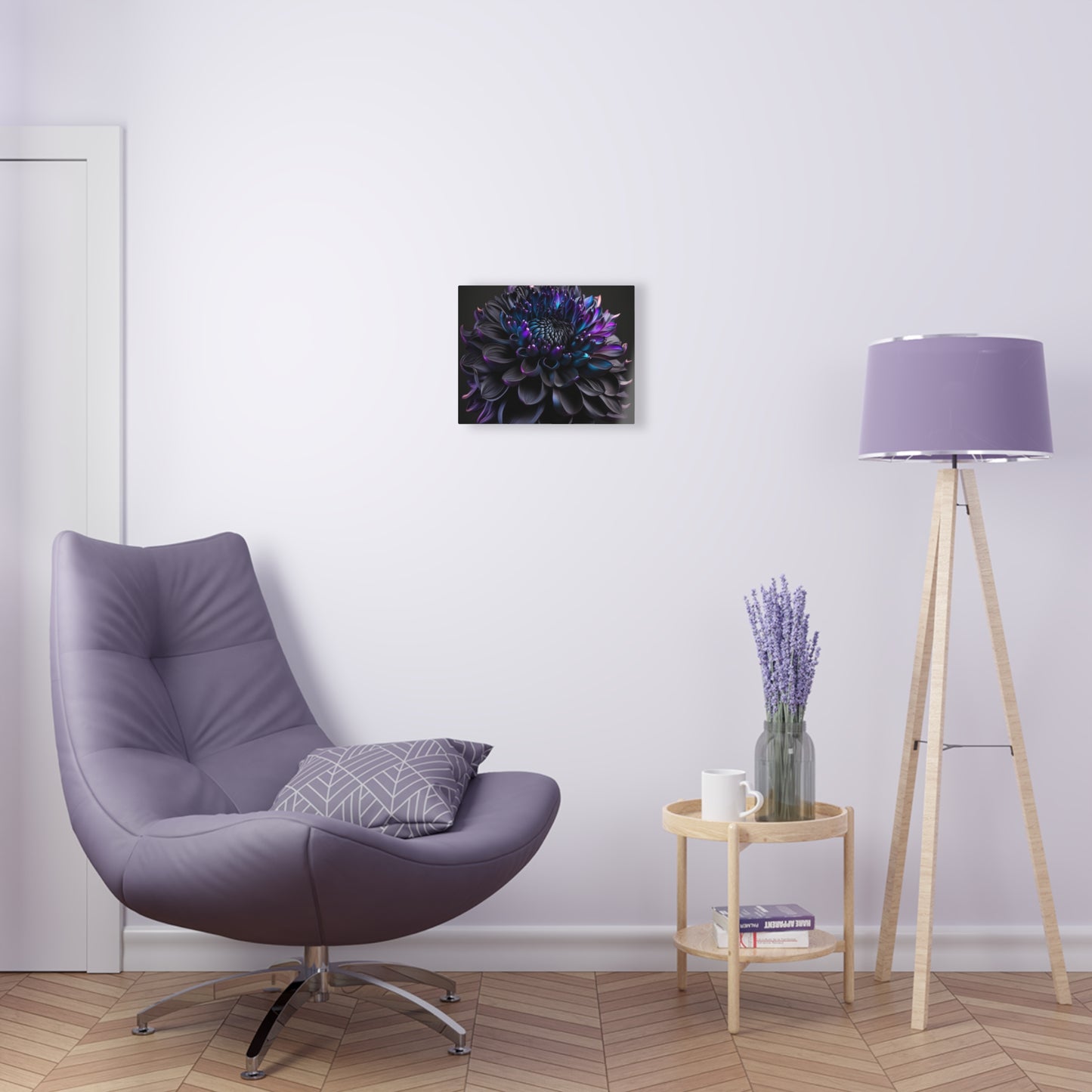 Acrylic Prints Dahlia Purple 2