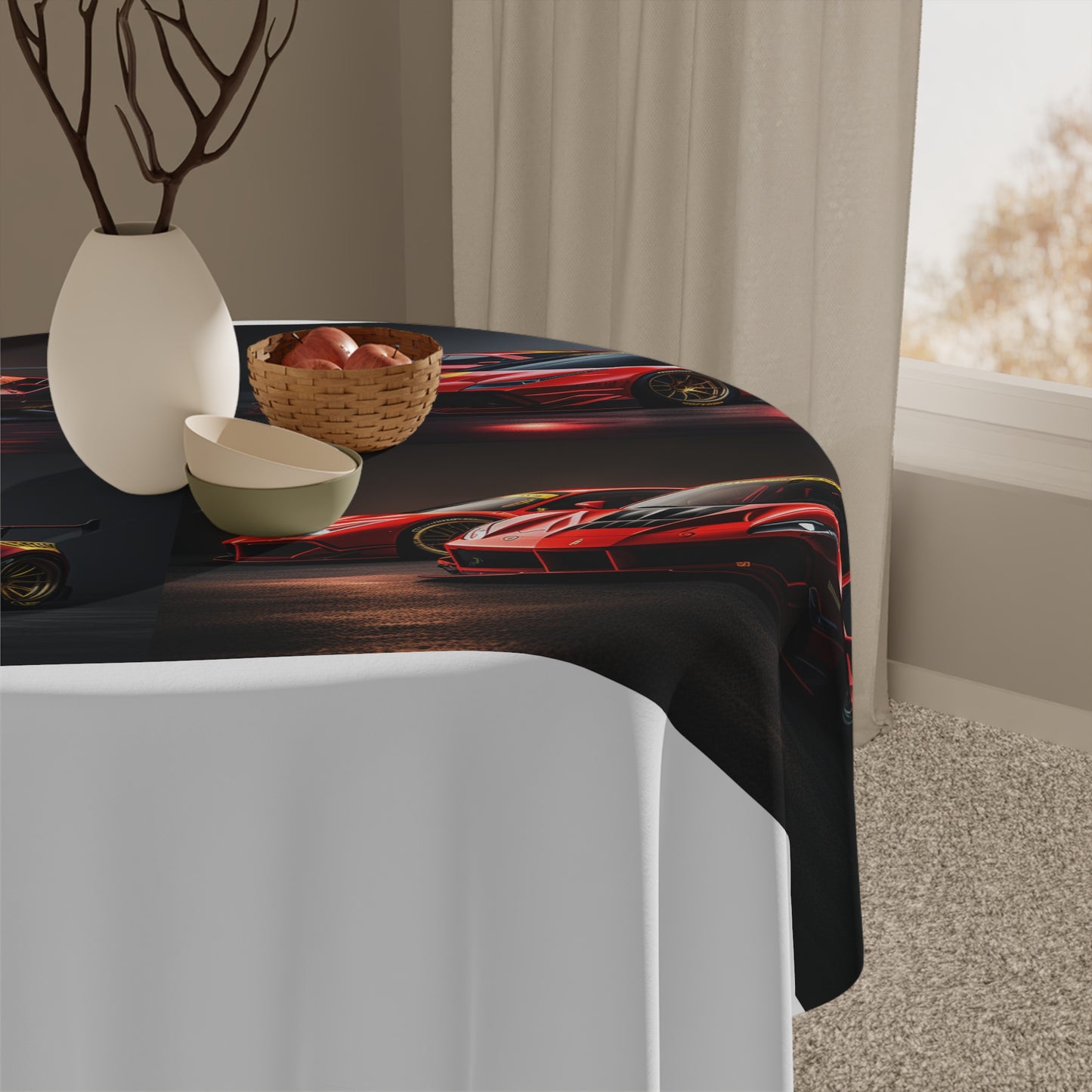 Tablecloth Ferrari Red 5