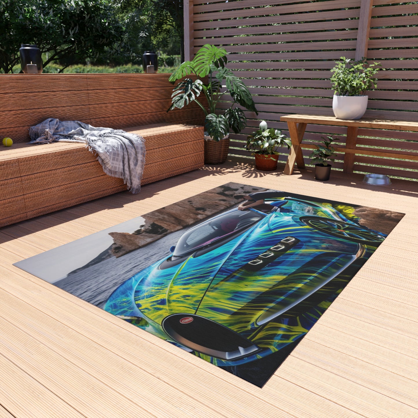 Outdoor Rug  Bugatti Water 1