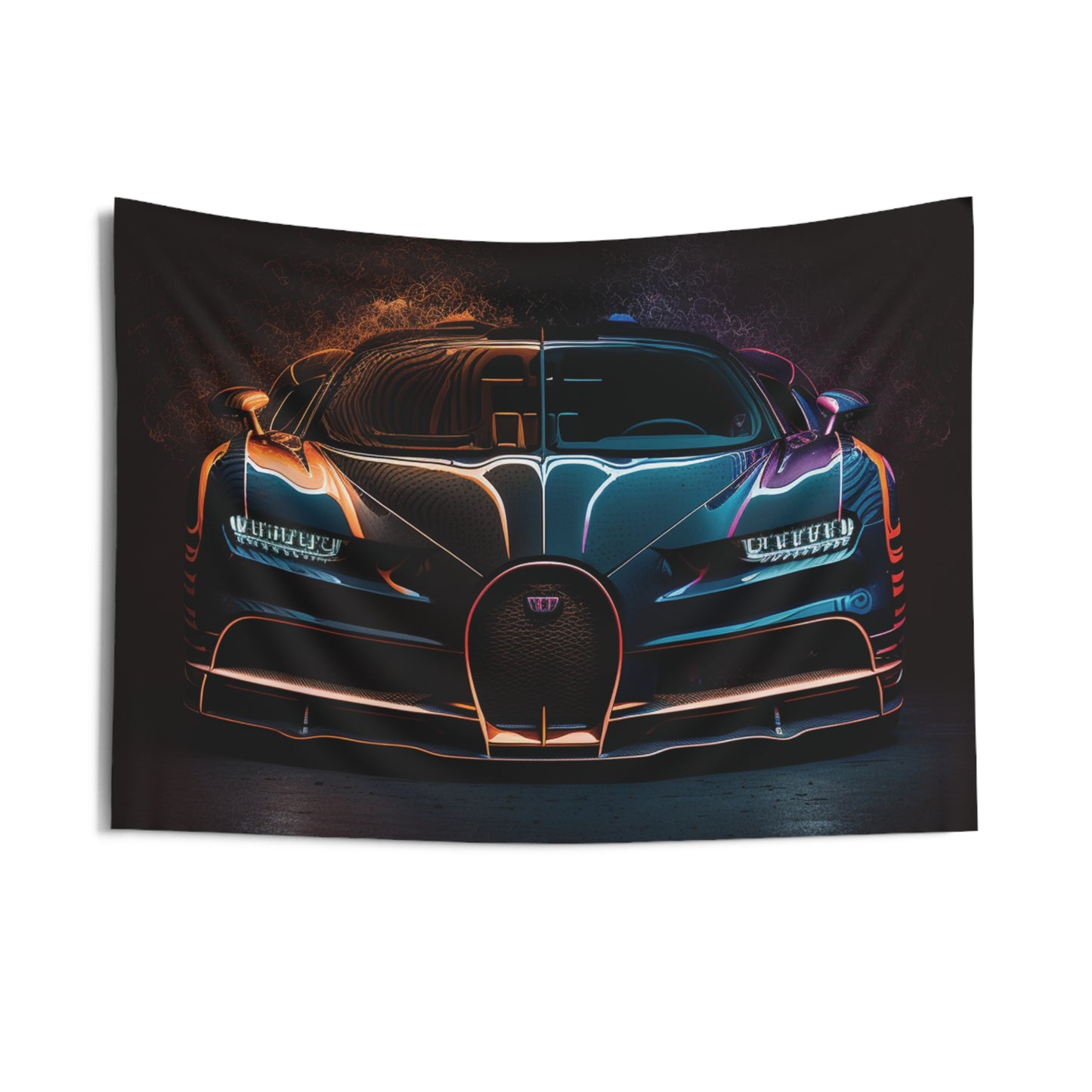 Indoor Wall Tapestries Bugatti Chiron Super 3