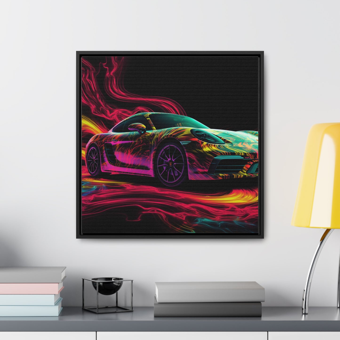 Gallery Canvas Wraps, Square Frame Porsche Flair 1