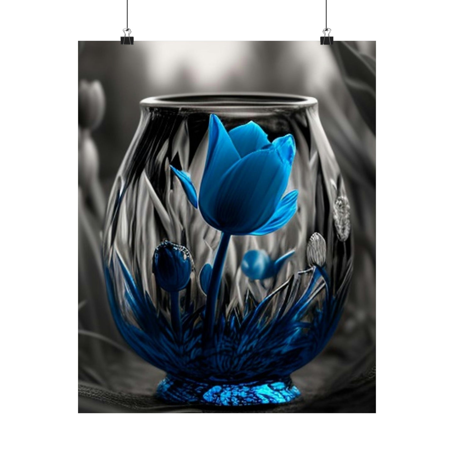 Premium Matte Vertical Posters Tulip 2