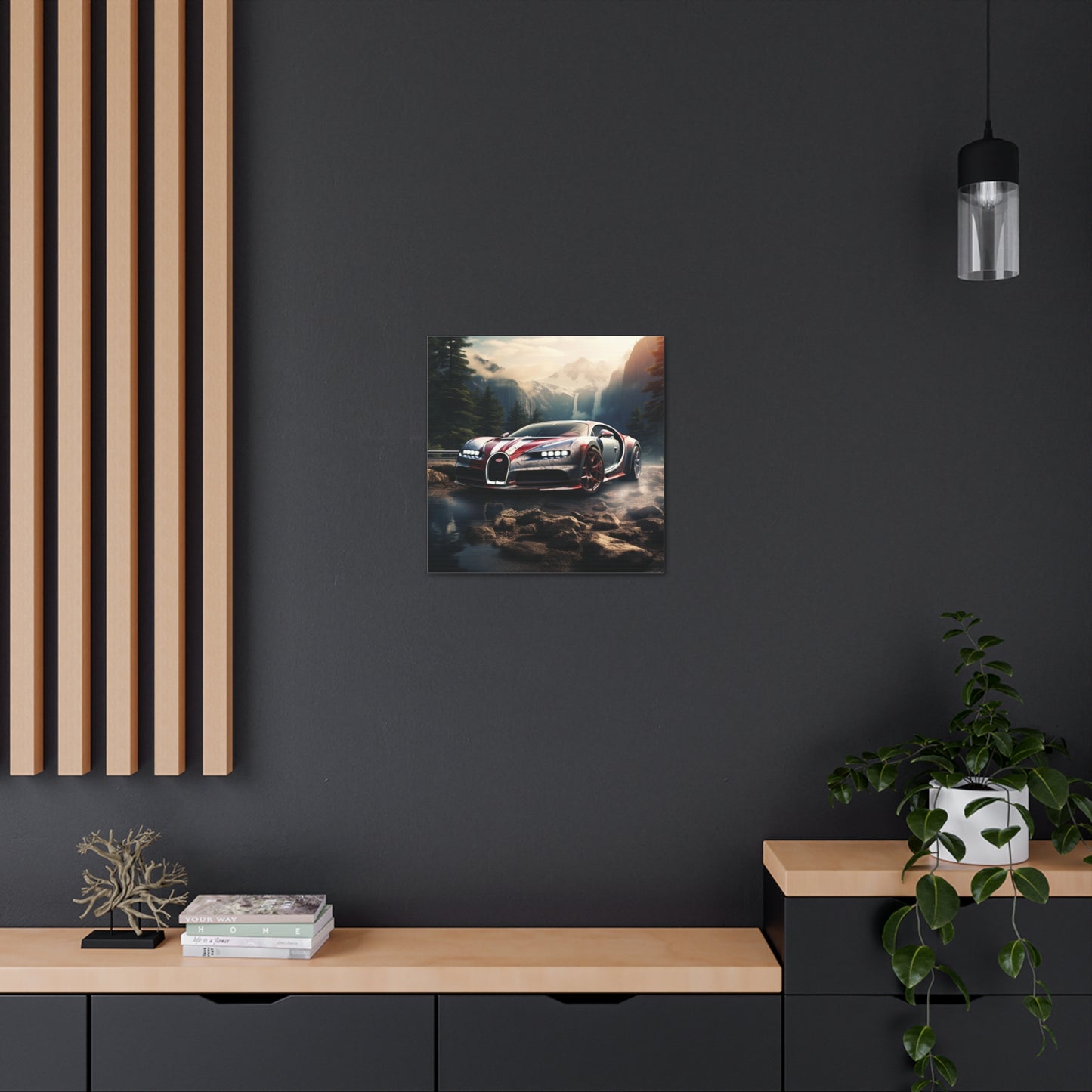 Canvas Gallery Wraps Bugatti Waterfall 4