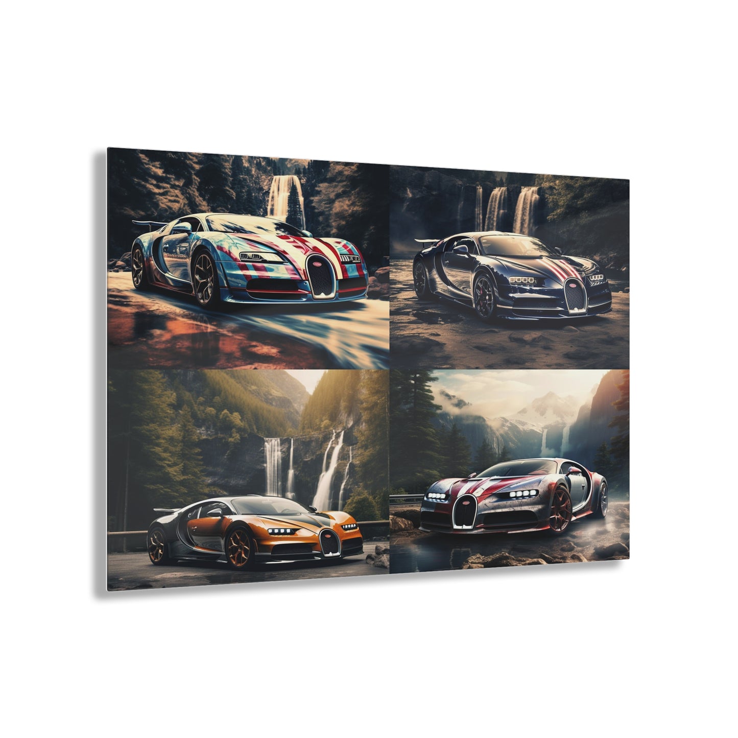 Acrylic Prints Bugatti Waterfall 5