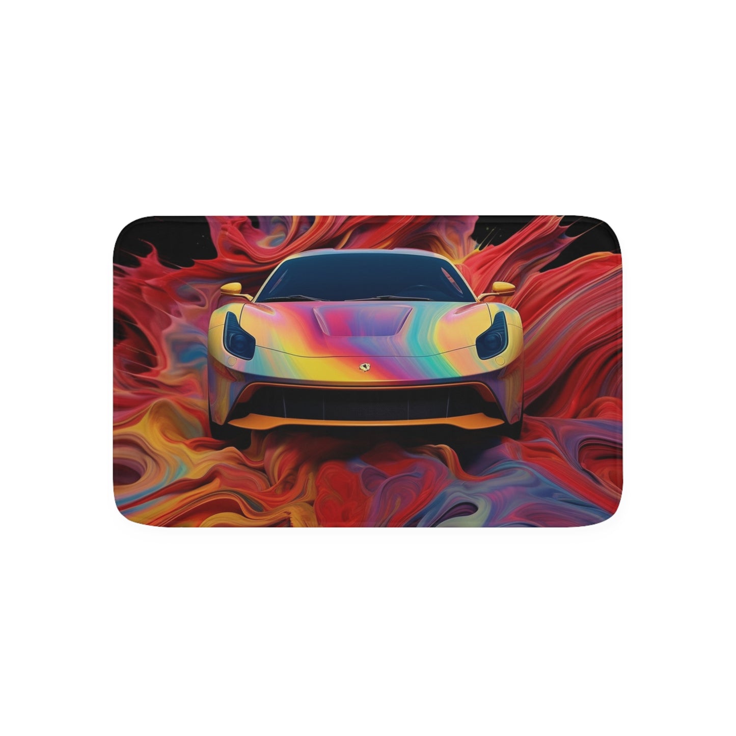 Memory Foam Bath Mat Ferrari Water Fusion 1