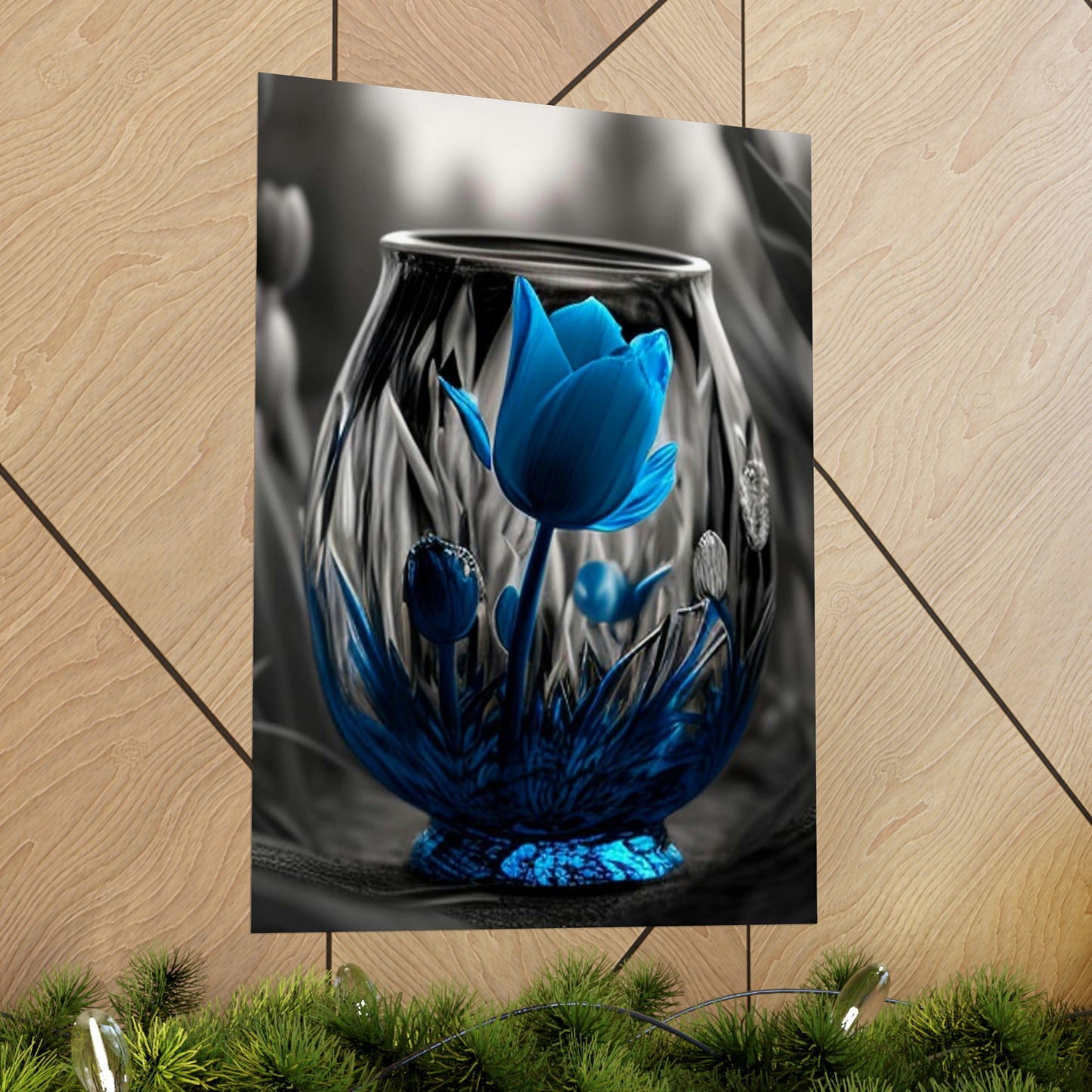 Premium Matte Vertical Posters Tulip 2