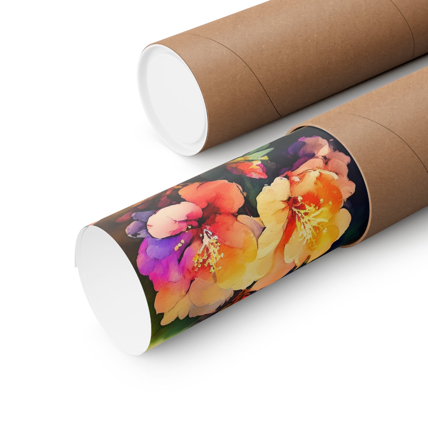 Premium Matte Vertical Posters Bright Spring Flowers 2