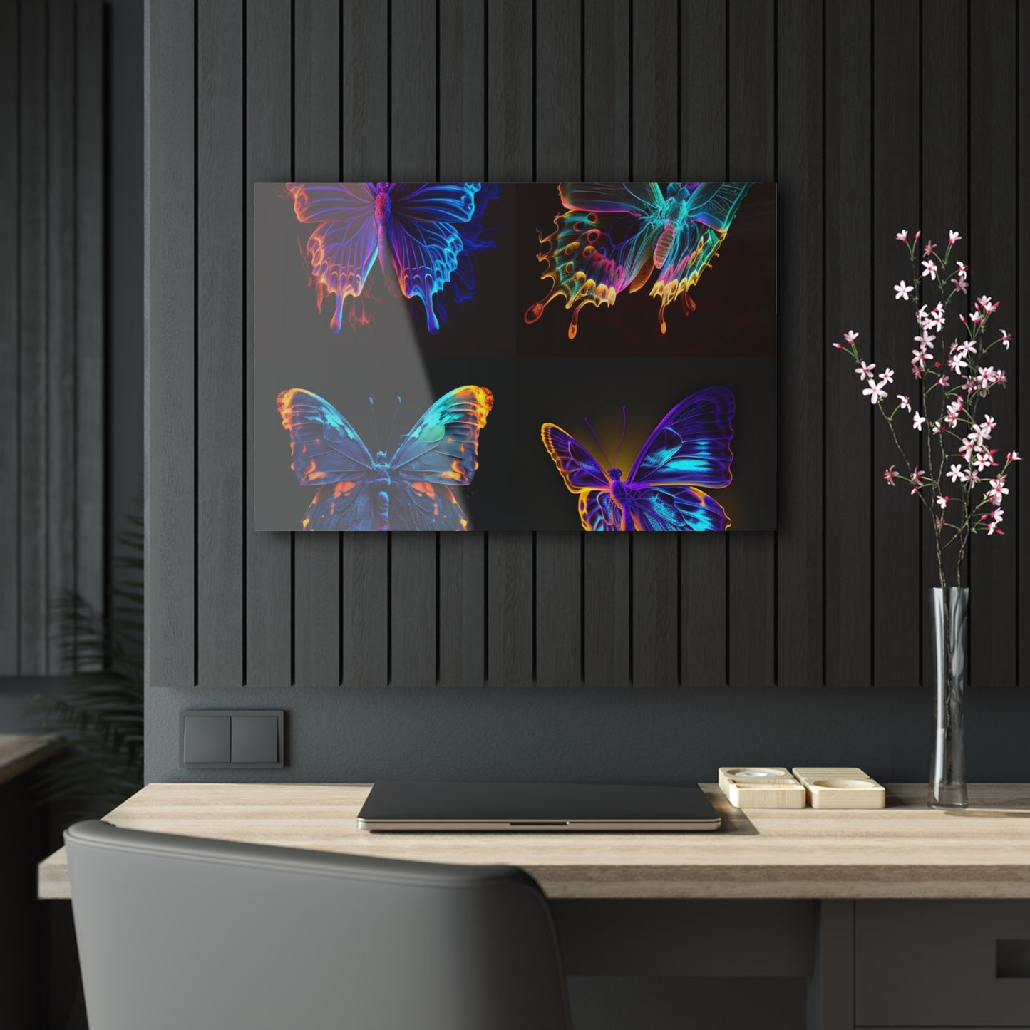 Acrylic Prints Thermal Butterfly 5