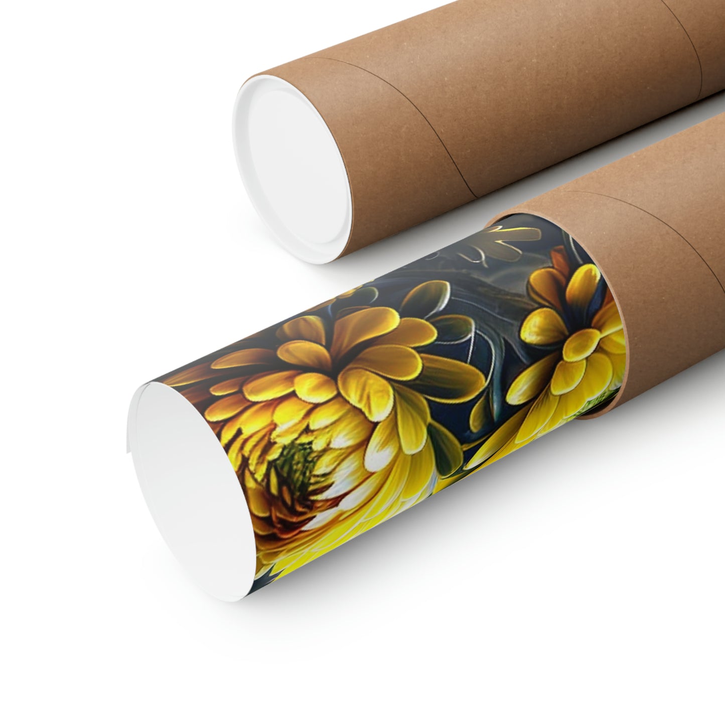 Premium Matte Vertical Posters Yellow Hermosas Flores Amarillas 3