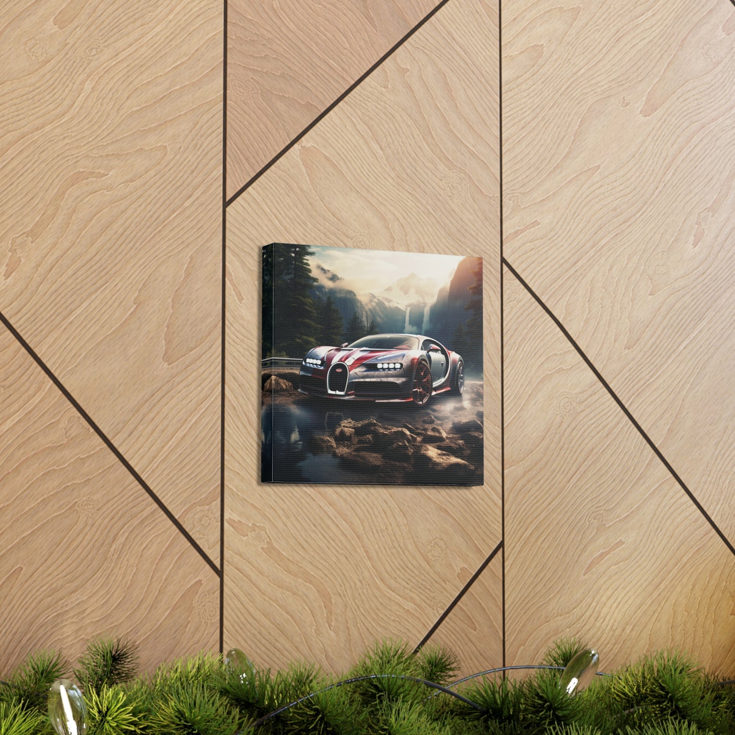 Canvas Gallery Wraps Bugatti Waterfall 4