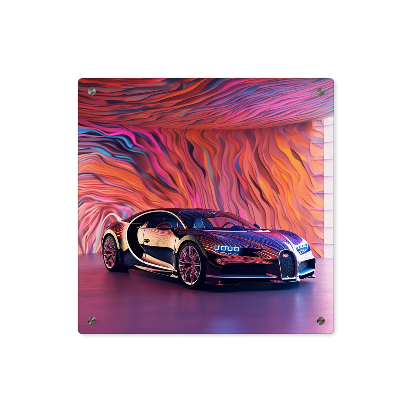 Acrylic Wall Art Panels Bugatti Abstract Flair 4