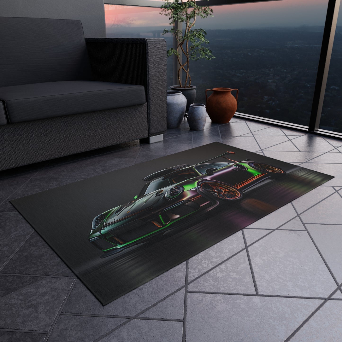 Outdoor Rug  Porsche Color 2