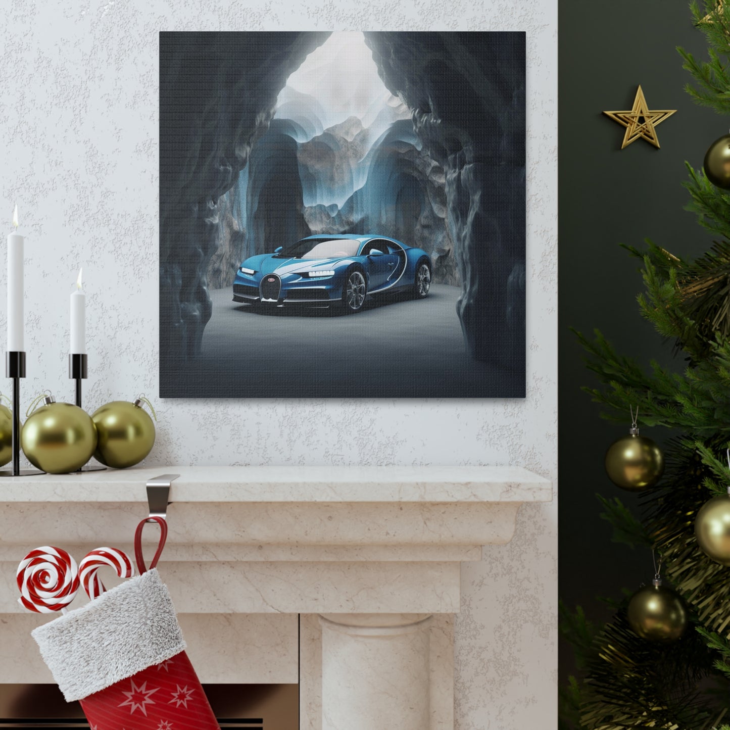 Canvas Gallery Wraps Bugatti Real Look 2