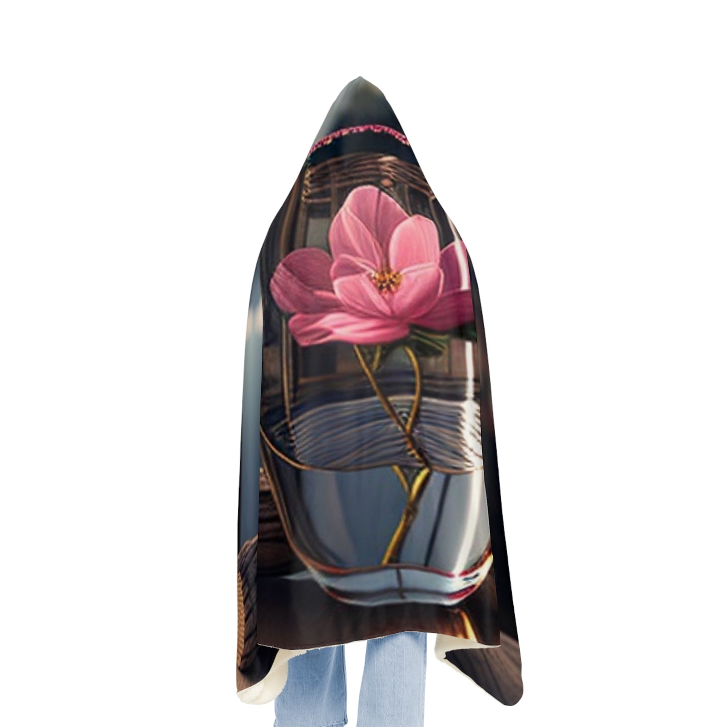 Snuggle Hooded Blanket Pink Magnolia 4