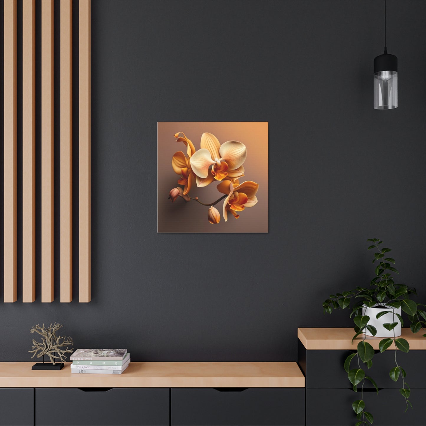 Canvas Gallery Wraps orchid pedals 2