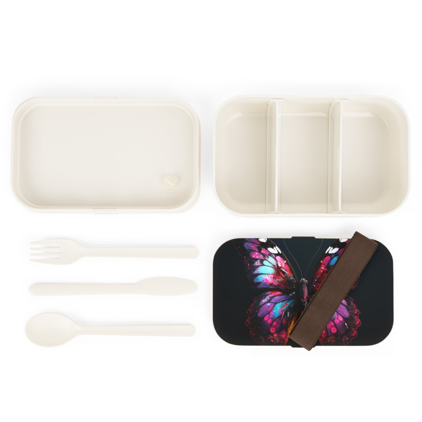 Bento Lunch Box Hyper Butterfly Real