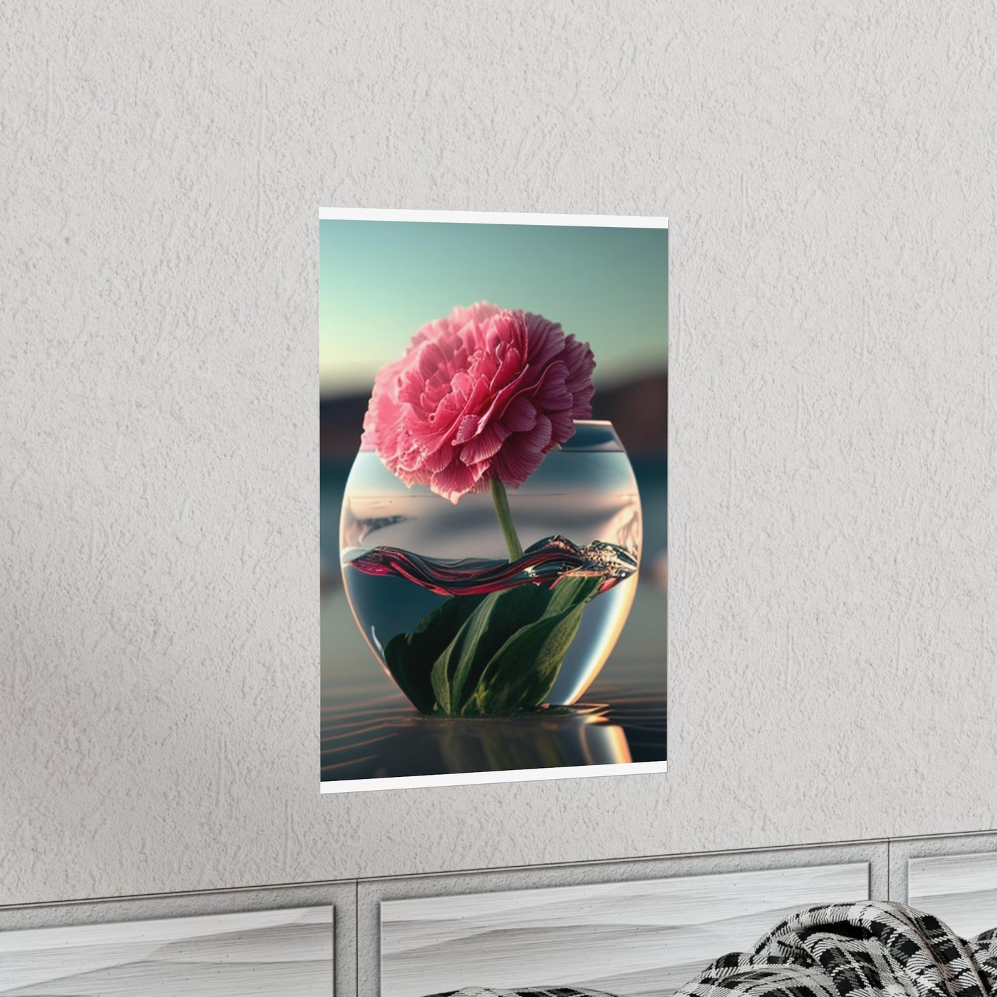 Premium Matte Vertical Posters Carnation 2