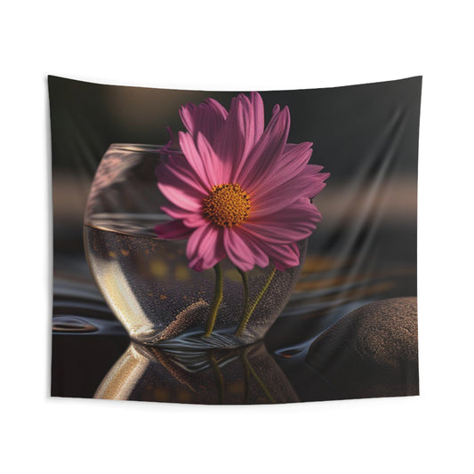 Indoor Wall Tapestries Pink Daisy 4