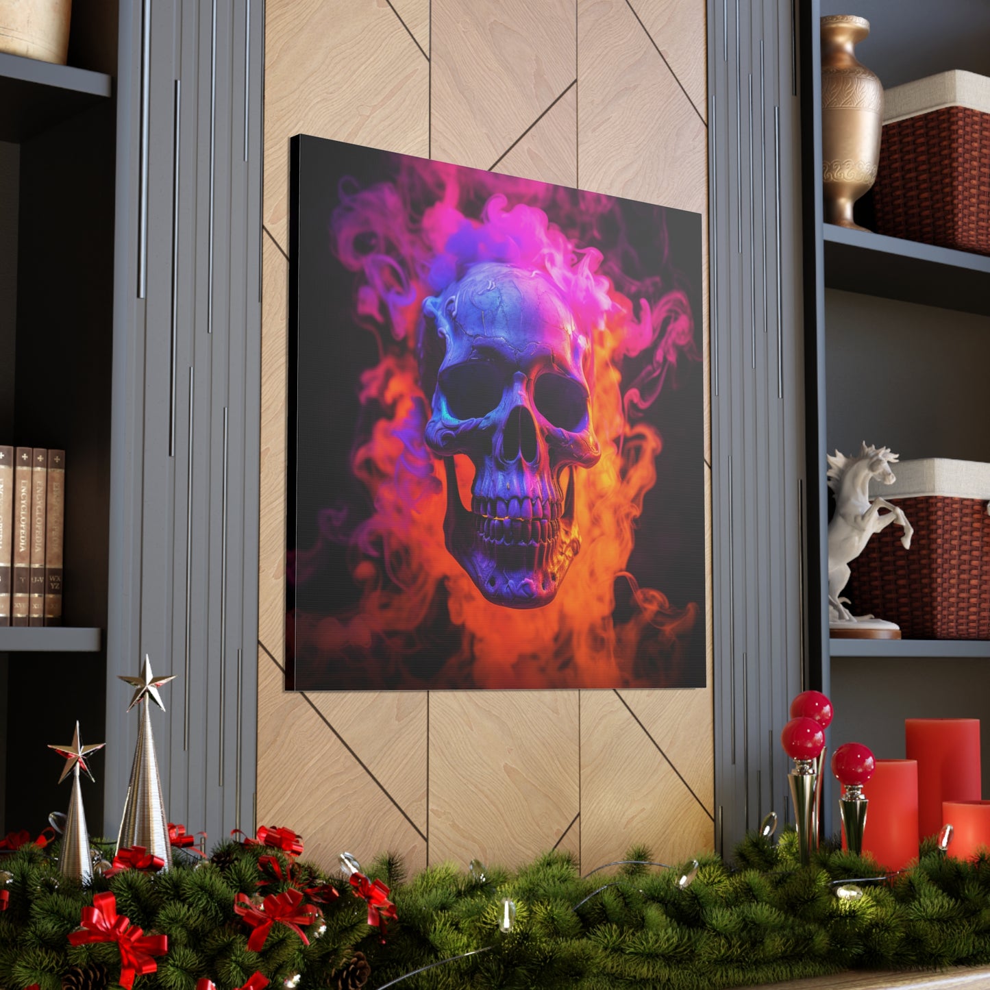 Canvas Gallery Wraps Macro Skull 4