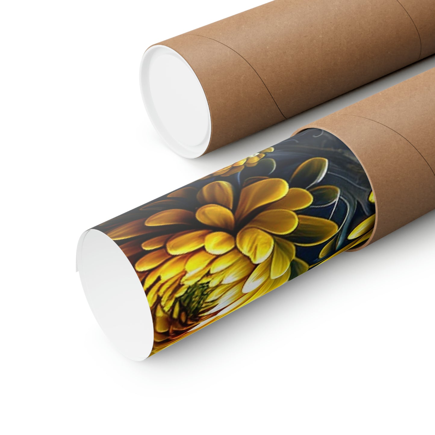 Premium Matte Vertical Posters Yellow Hermosas Flores Amarillas 3