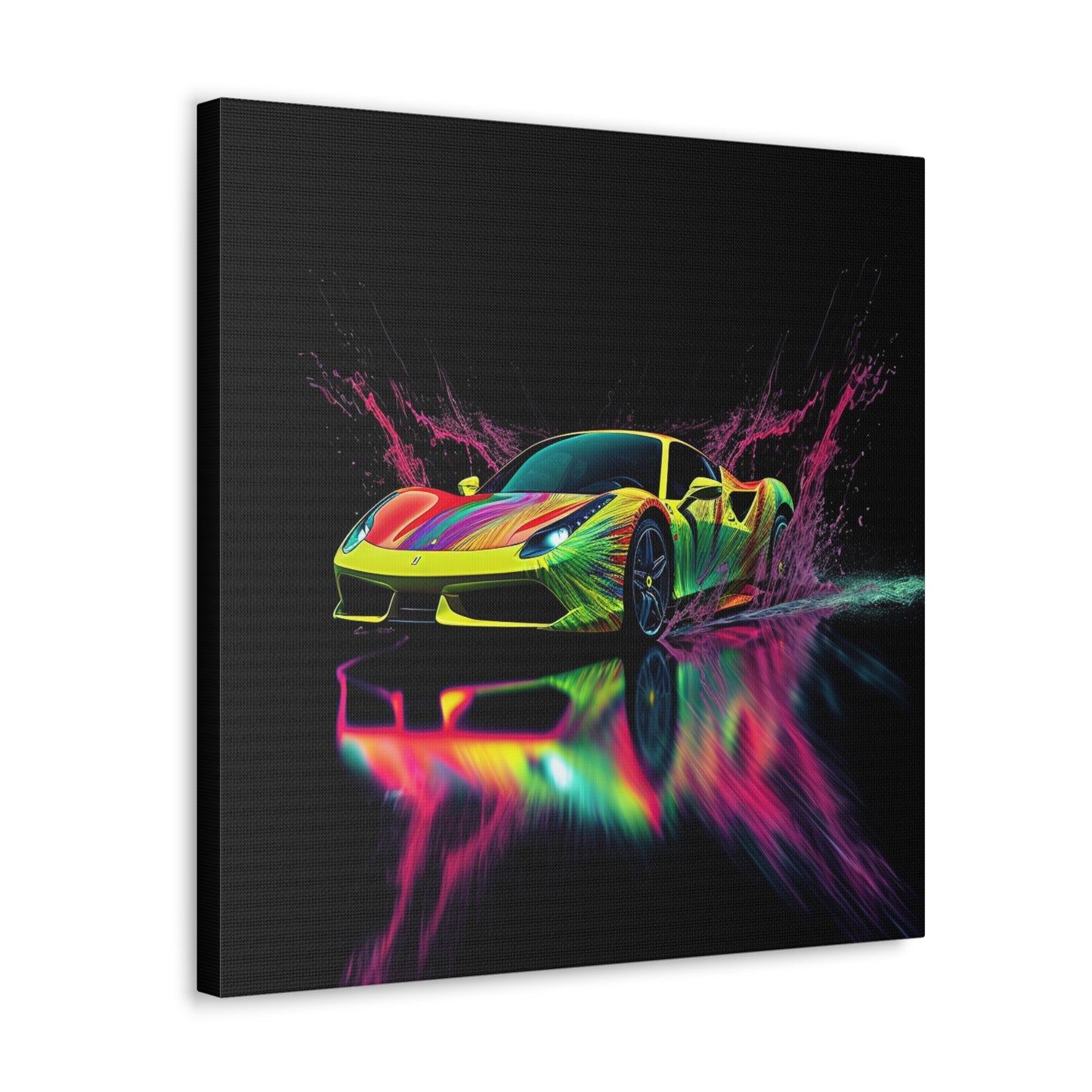 Canvas Gallery Wraps Ferrari Fusion Water 2