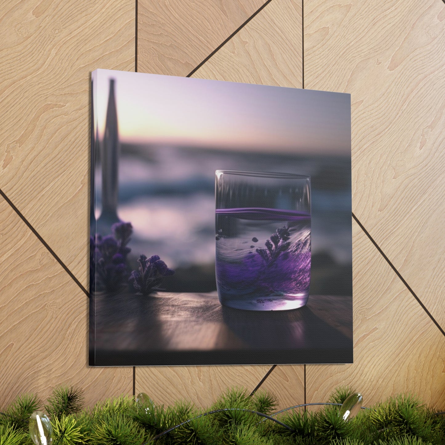 Canvas Gallery Wraps Lavender in a vase 4