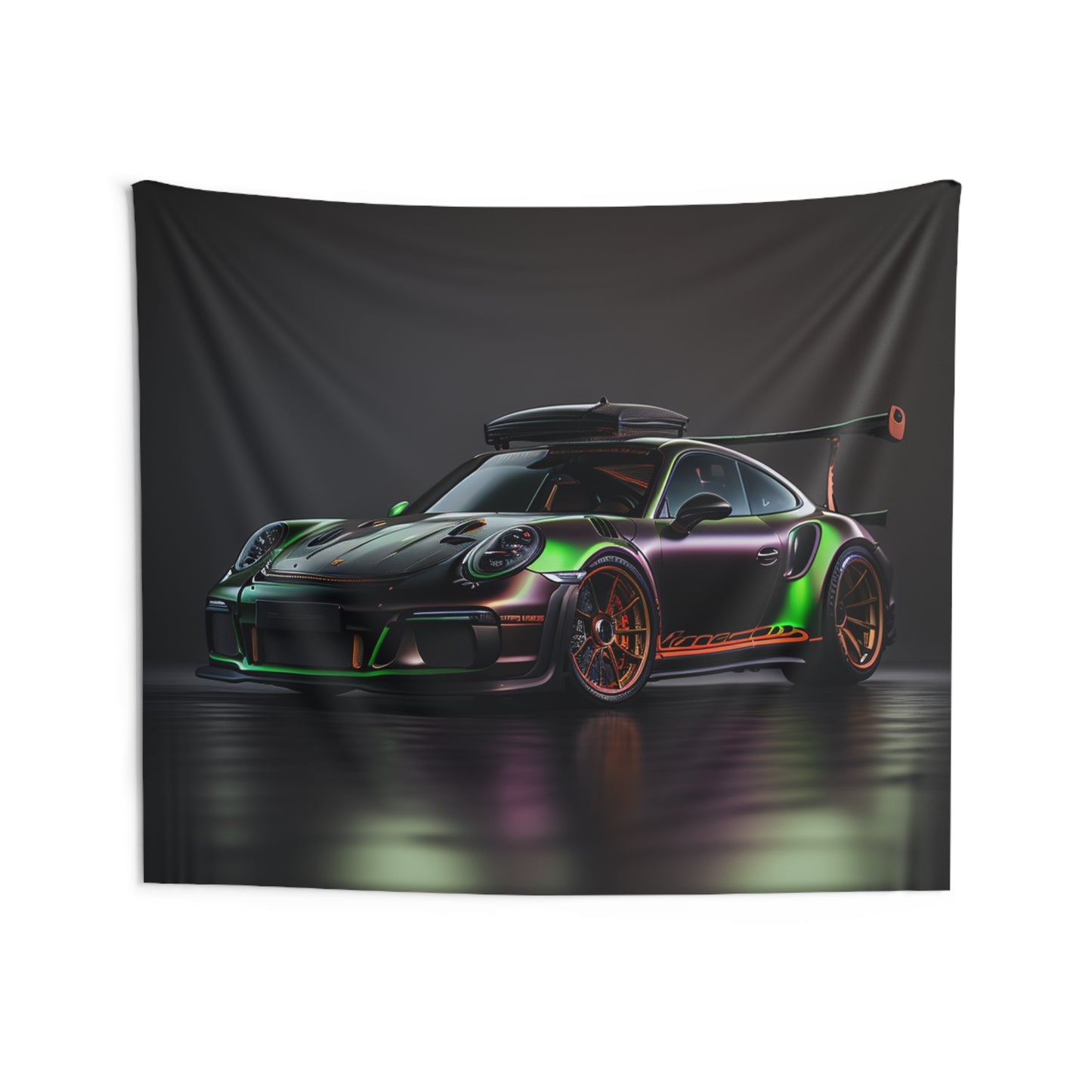 Indoor Wall Tapestries Porsche Color 2