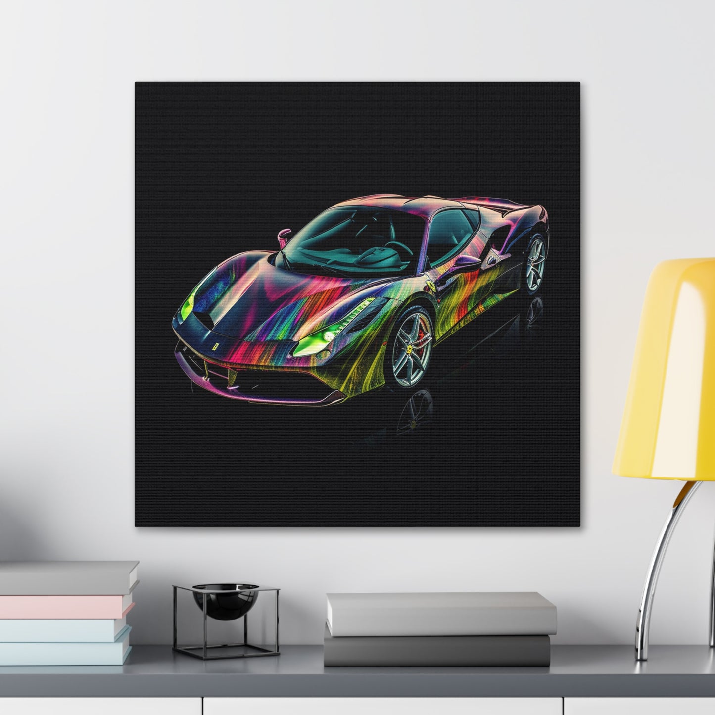 Canvas Gallery Wraps Ferrari Color 3