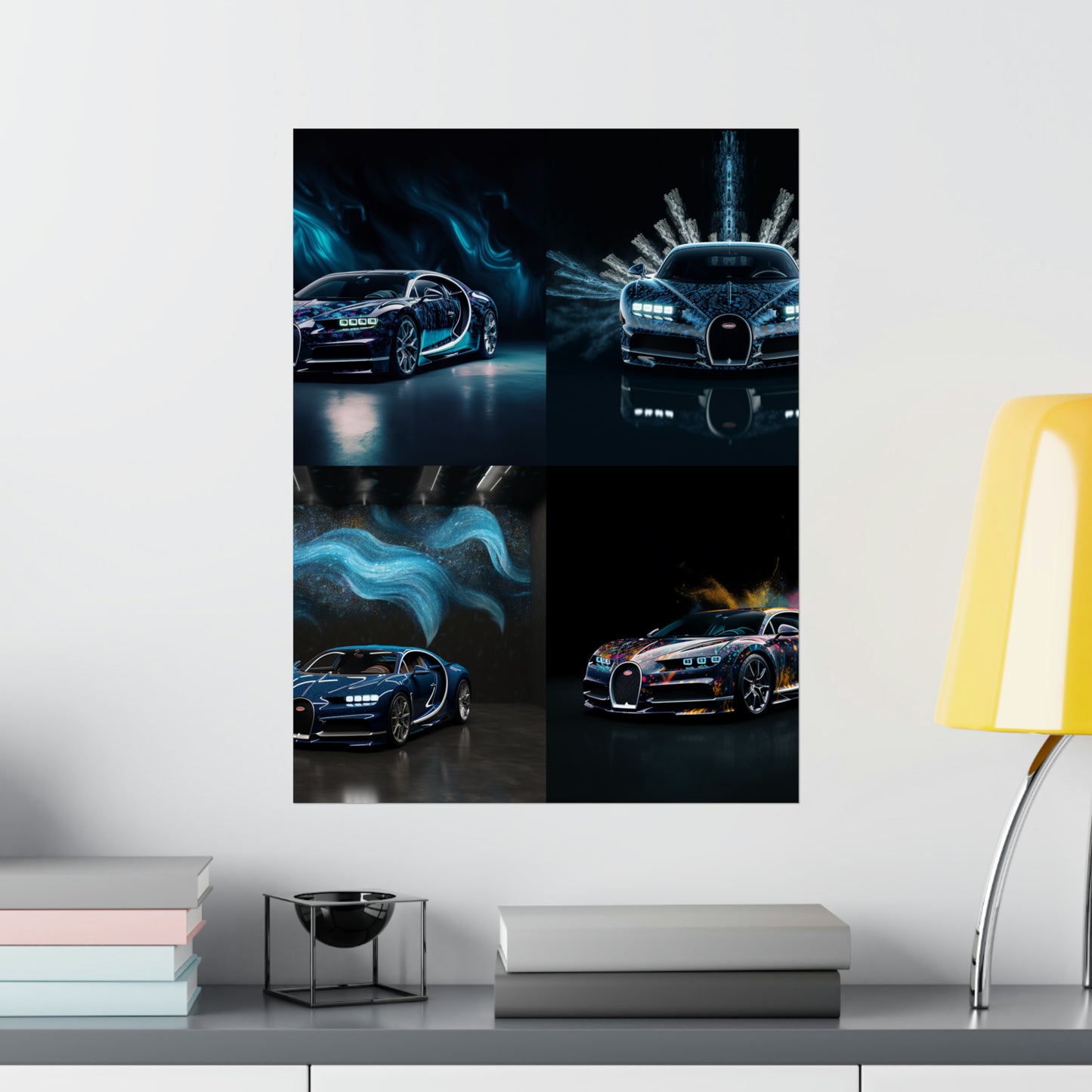 Premium Matte Vertical Posters Hyper Bugatti 5