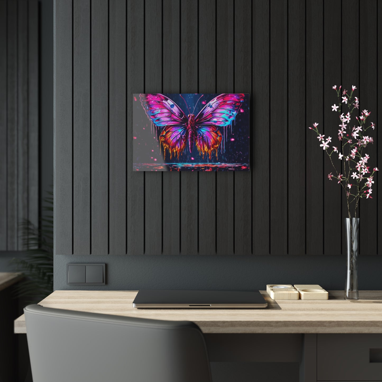 Acrylic Prints Pink Butterfly Flair 2