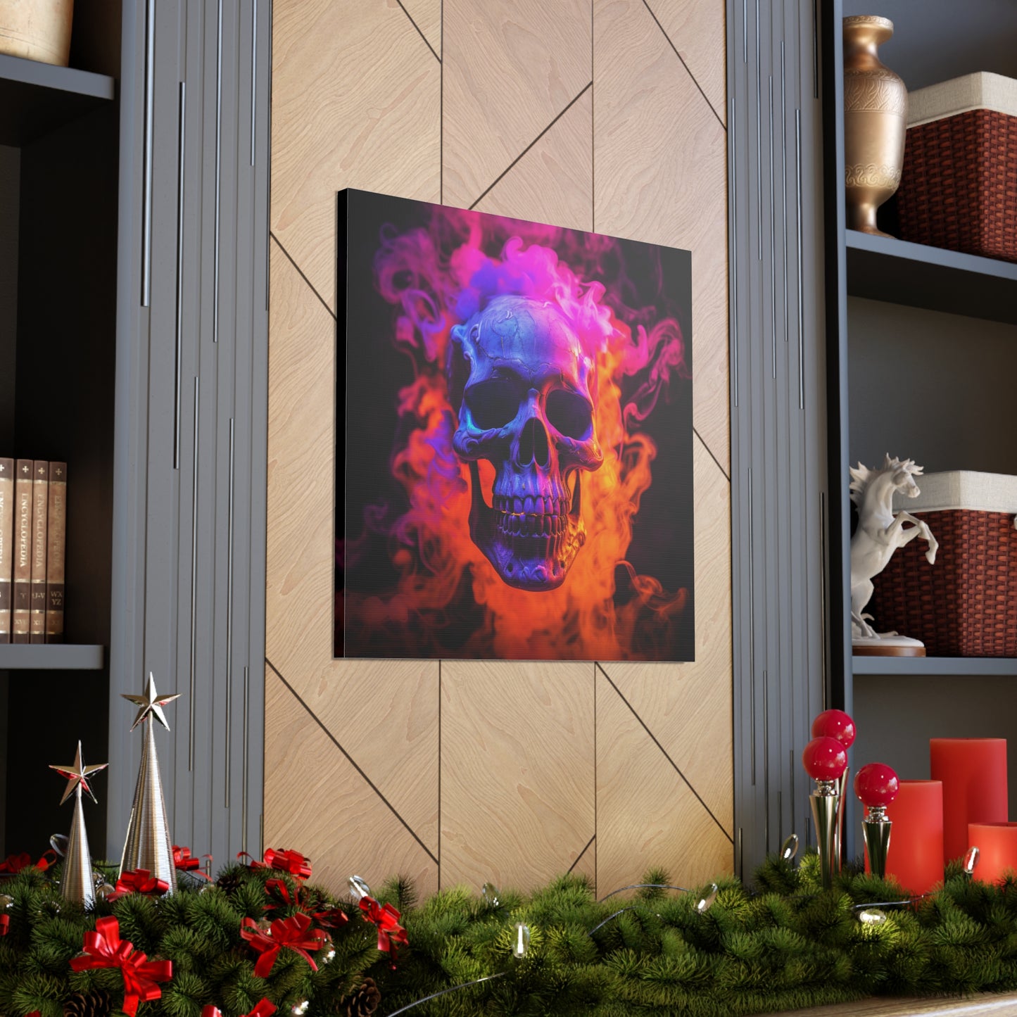 Canvas Gallery Wraps Macro Skull 4