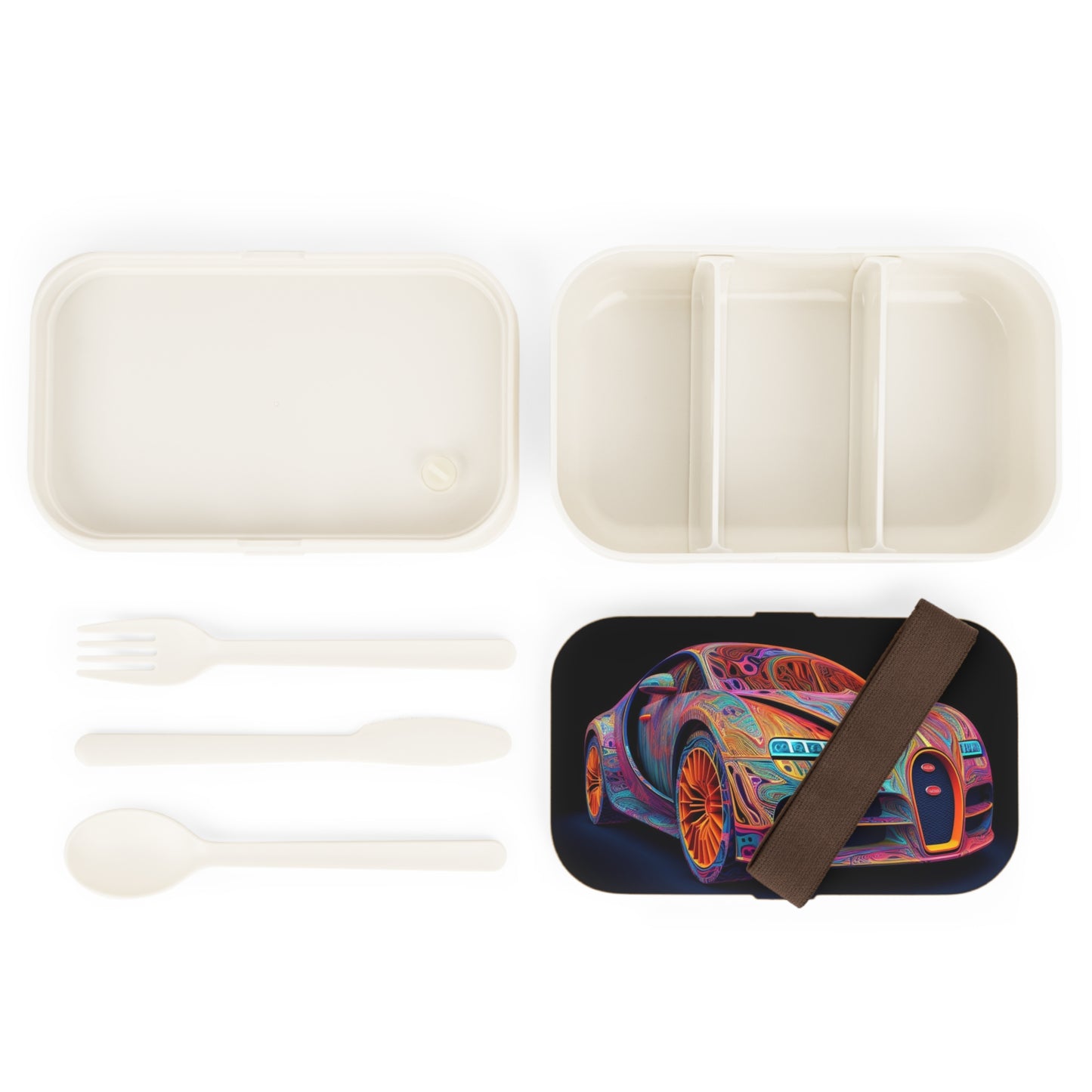 Bento Lunch Box Bugatti Abstract Concept 1