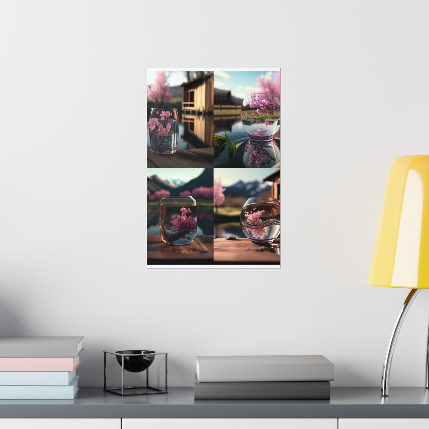 Premium Matte Vertical Posters Cherry Blossom 5