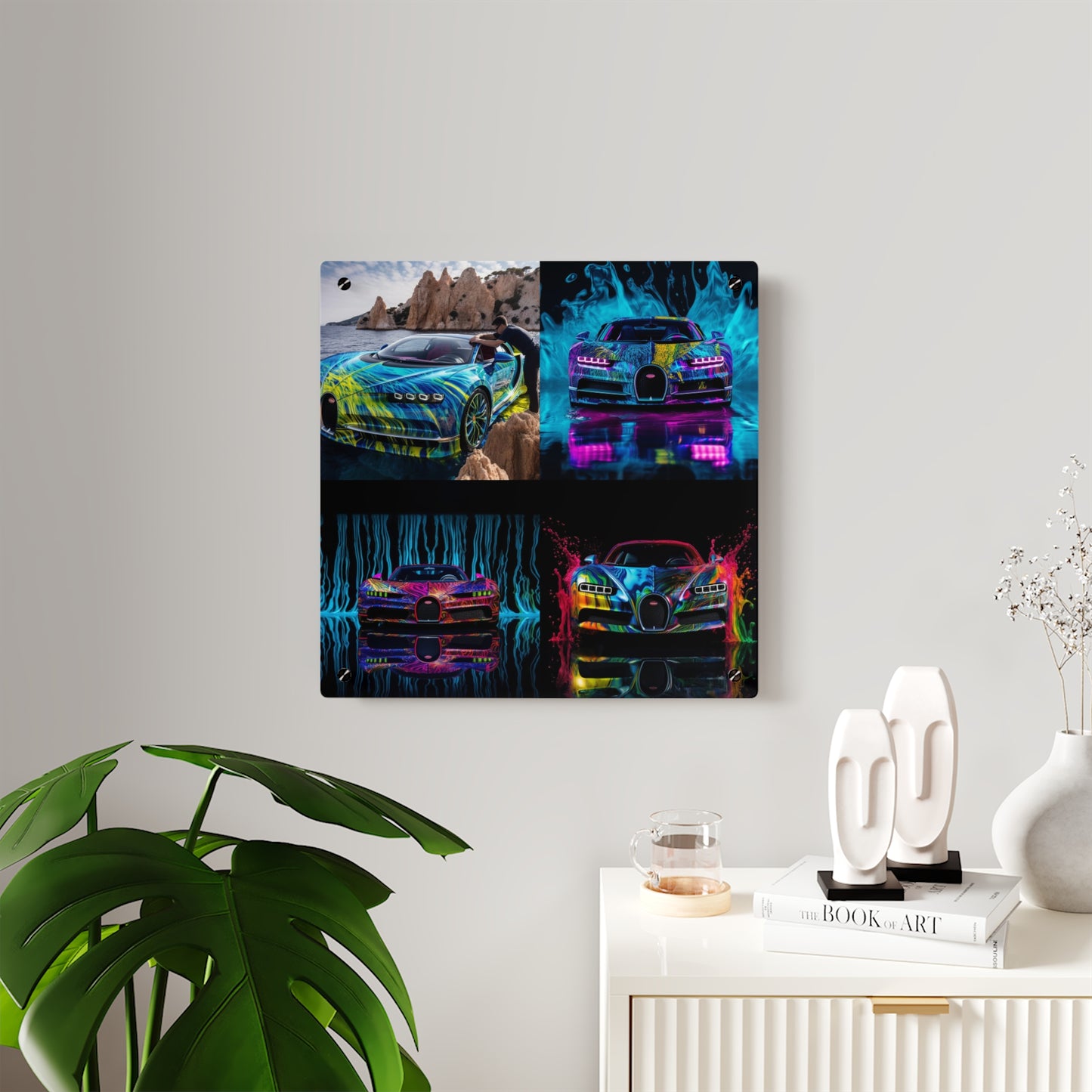 Acrylic Wall Art Panels Bugatti Water 5