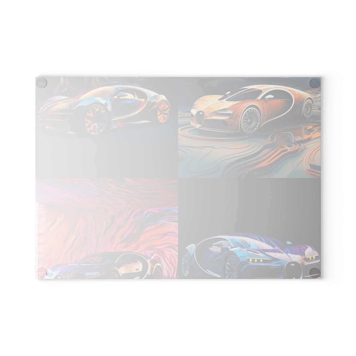 Glass Cutting Board Bugatti Abstract Flair 5