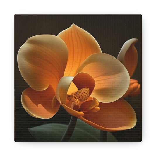 Canvas Gallery Wraps Orange Orchid 4
