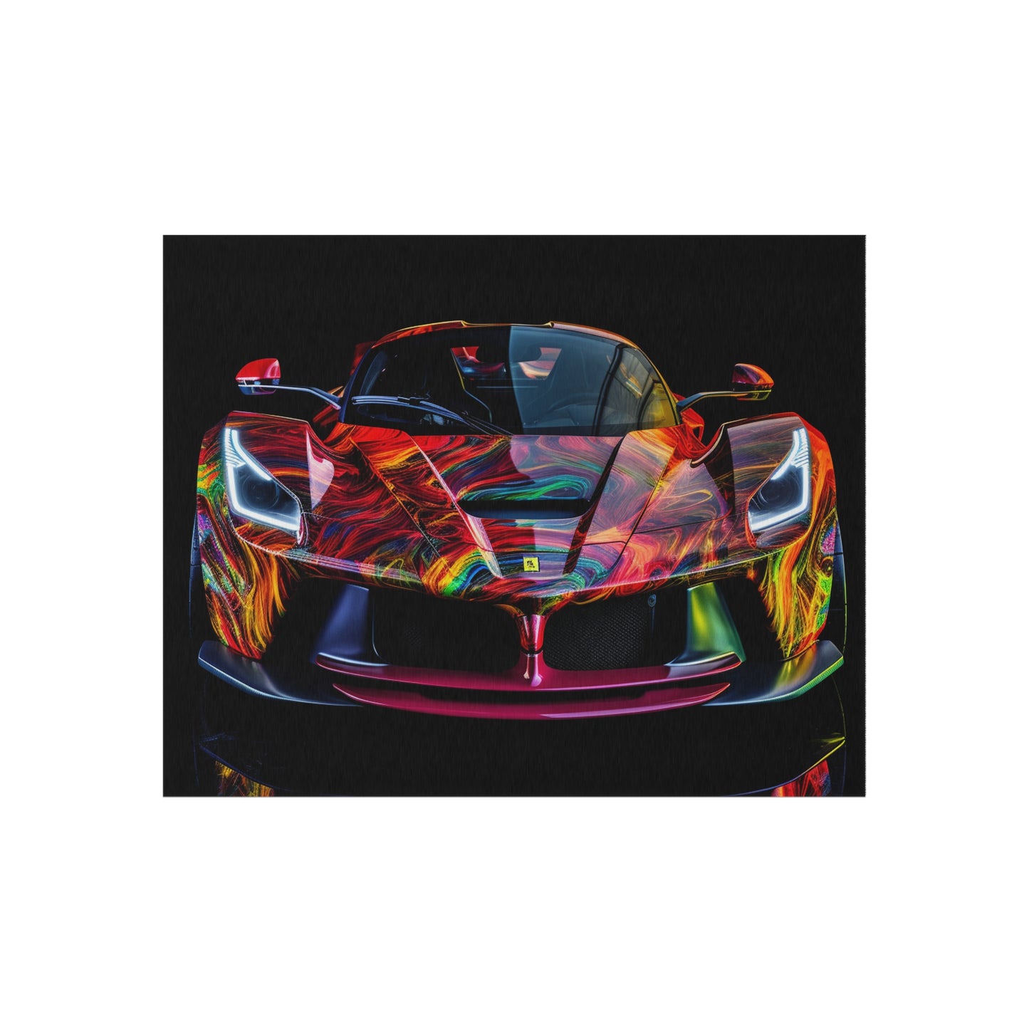 Outdoor Rug  Ferrari Neon 3