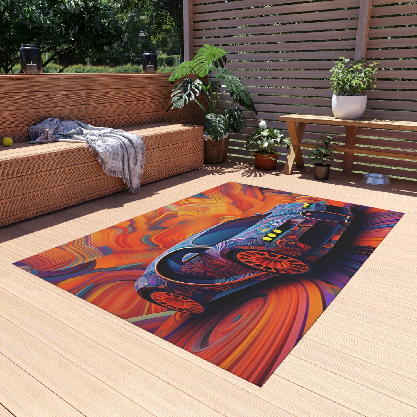 Outdoor Rug  Bugatti Abstract Concept 4