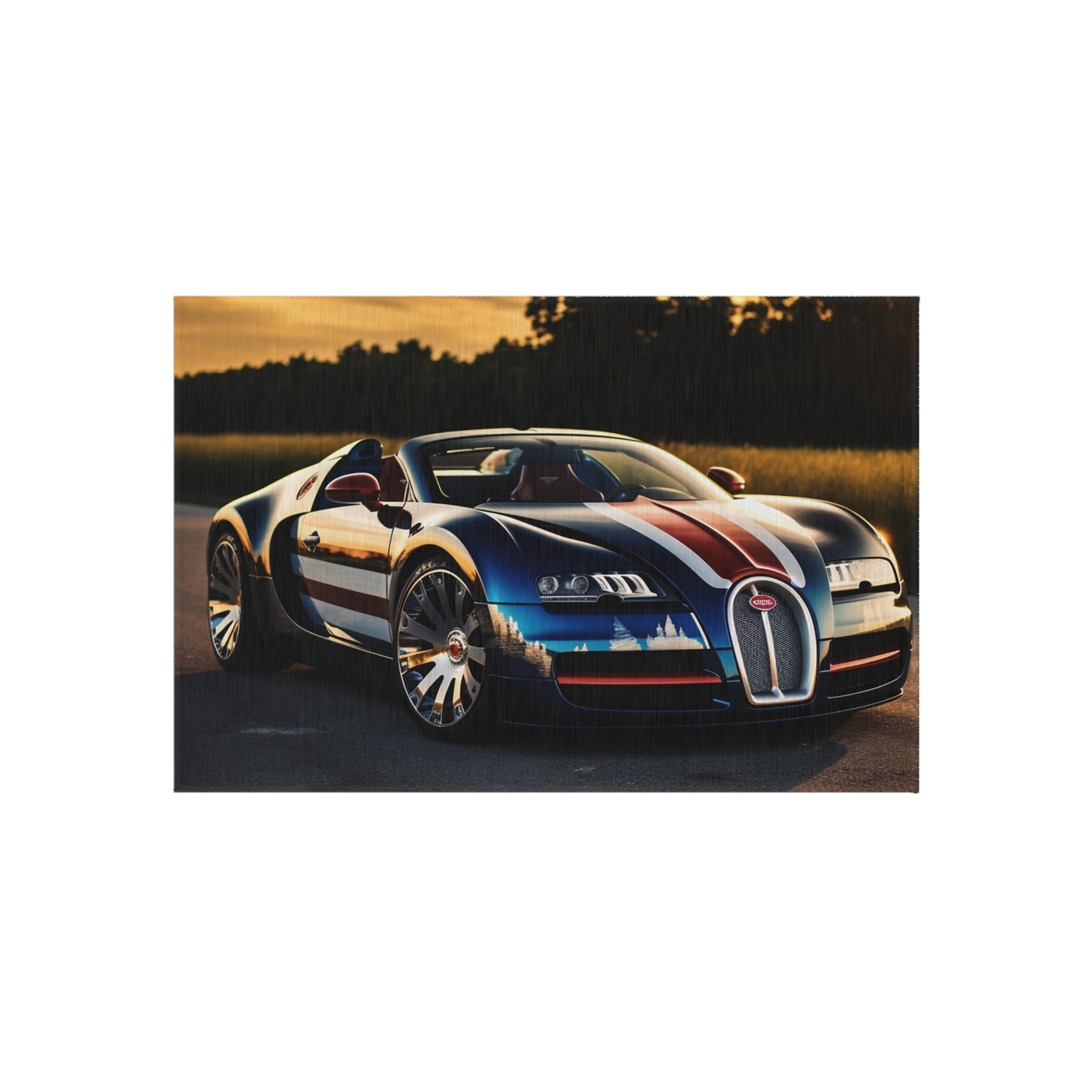 Outdoor Rug  Bugatti Flag American 3