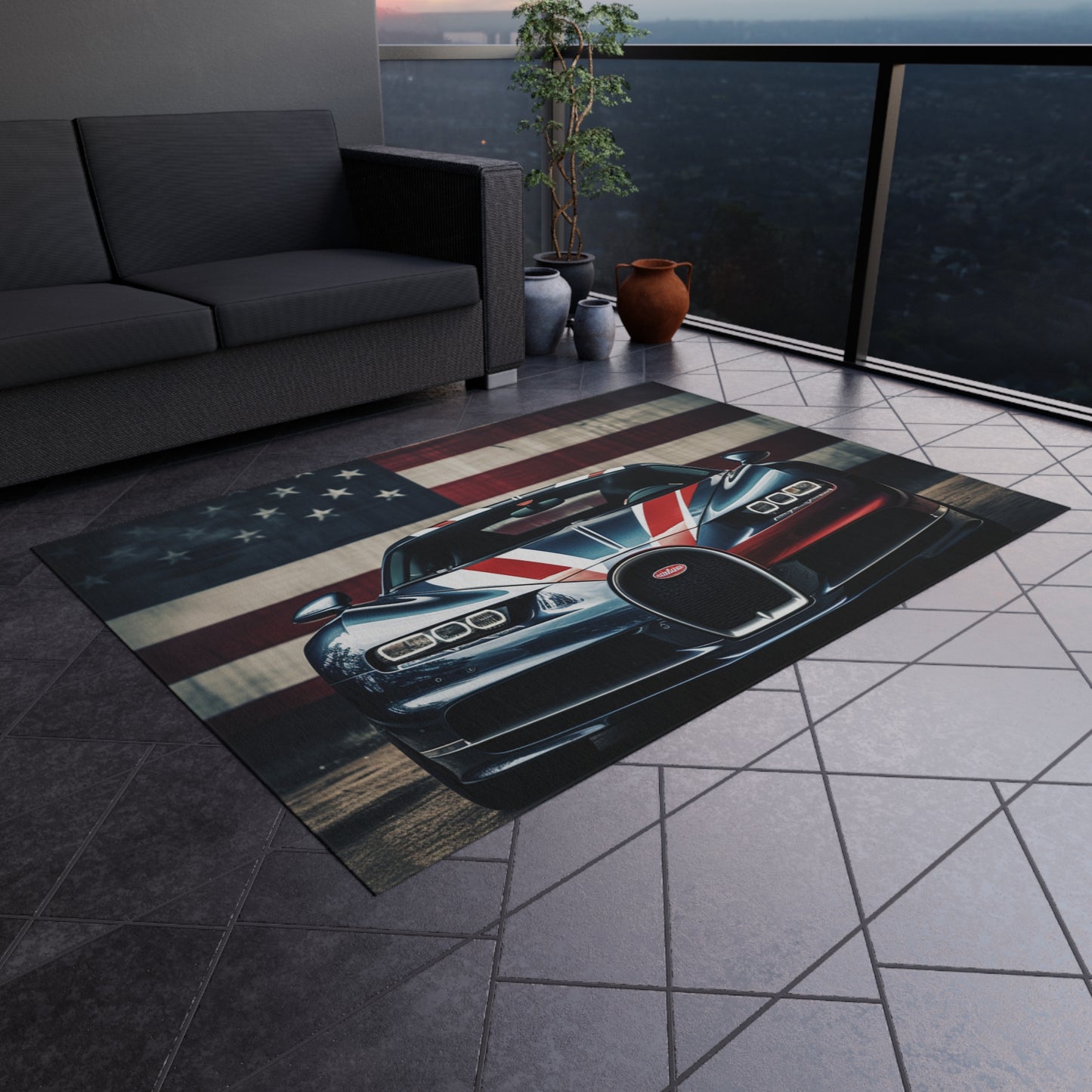 Outdoor Rug  Bugatti Flag 2