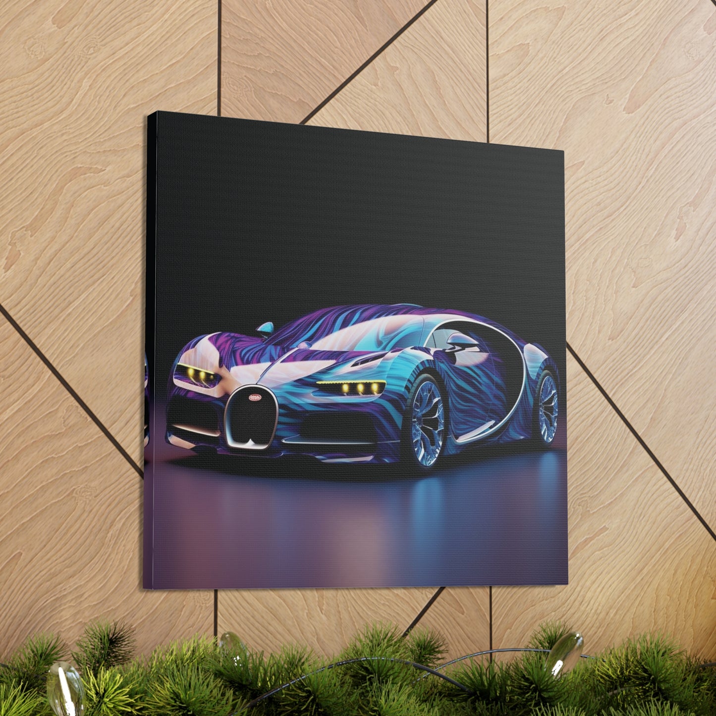 Canvas Gallery Wraps Bugatti Abstract Flair 3