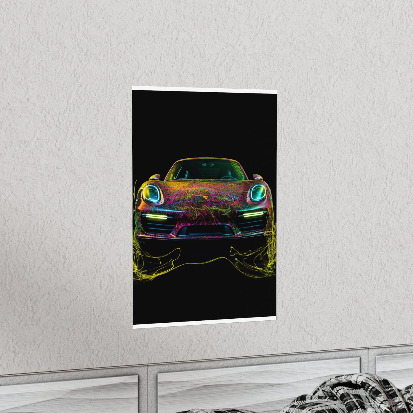 Premium Matte Vertical Posters Porsche Flair 2