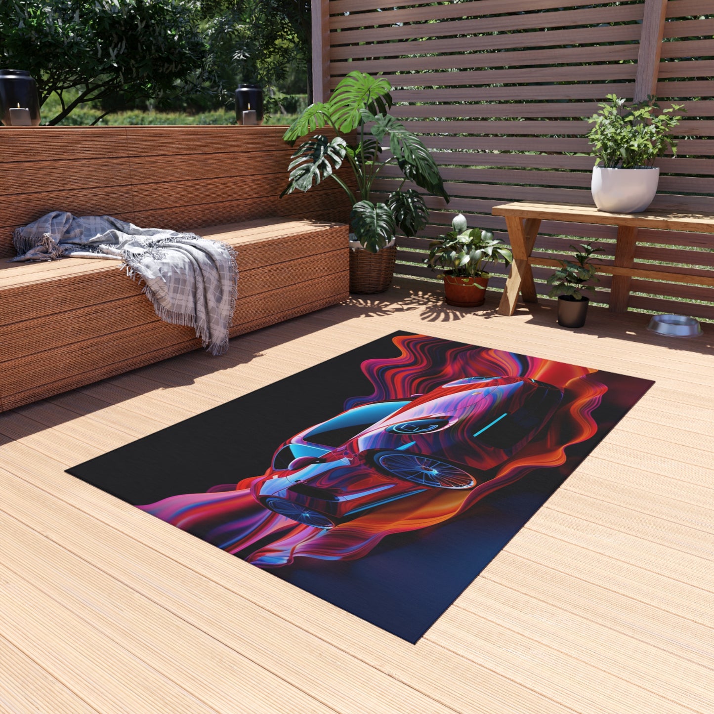 Outdoor Rug  Porsche Water Fusion 4