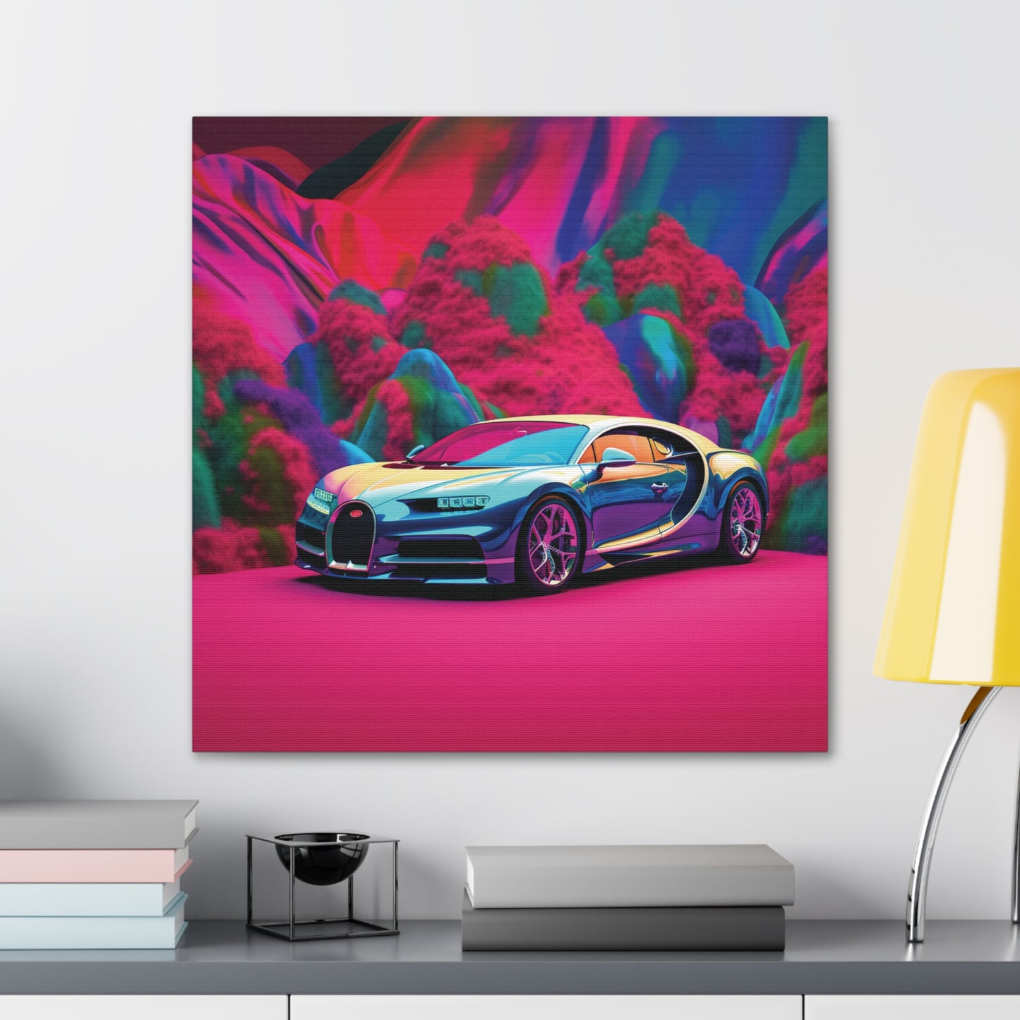 Canvas Gallery Wraps Florescent Bugatti Flair 4