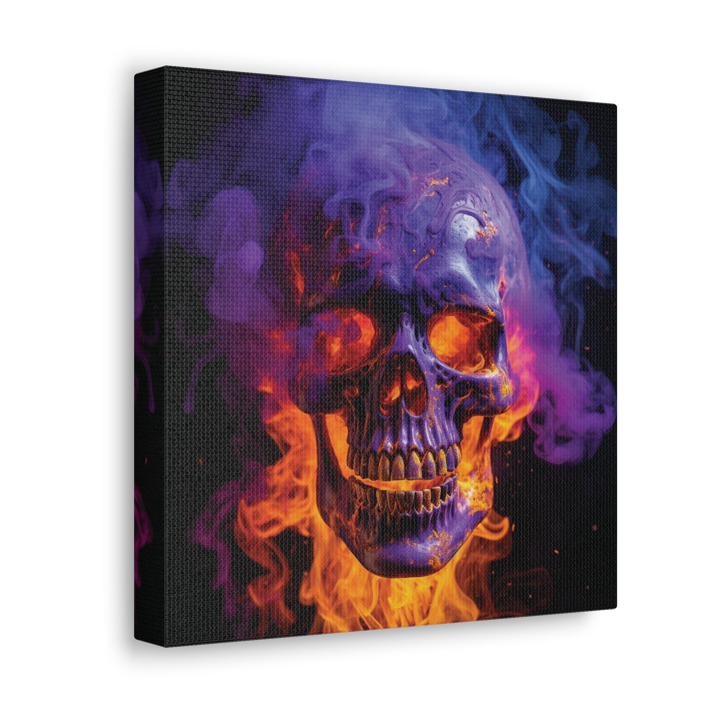 Canvas Gallery Wraps Macro Skull 1