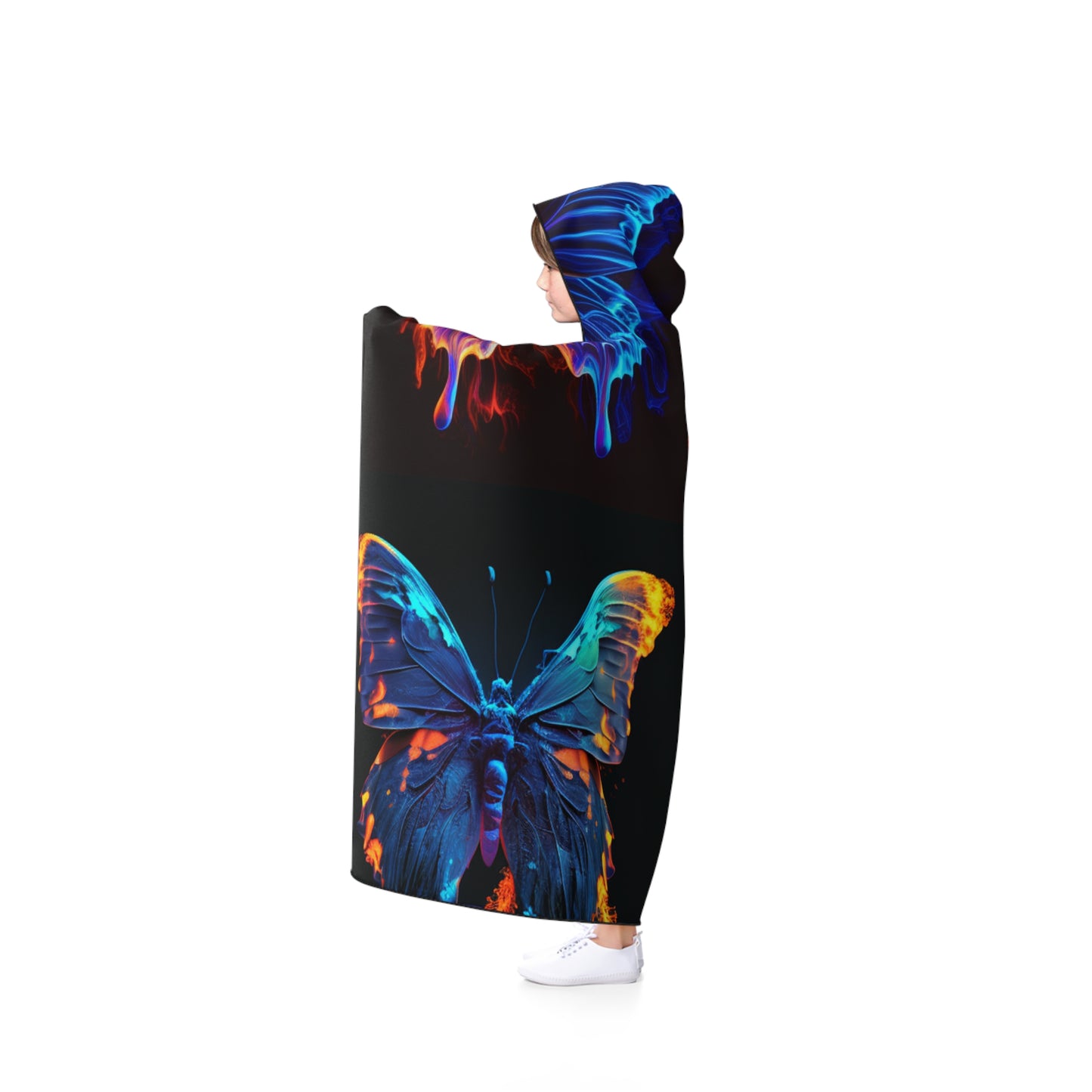 Hooded Blanket Thermal Butterfly 5